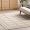 Nuloom Brynne Geometric Blocks Wool Machine Washable Area Rug 9ft x 12ft MTWS02A-9012 - alternate 8